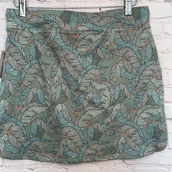 NWT Nine West Colorful Feather Drawstring  Skirt With Pockets Size Medium - Picture 4 of 4